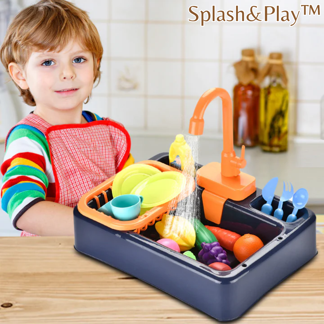 Splash&Play™ Kinder-Geschirrspüler-Spielzeug-Set