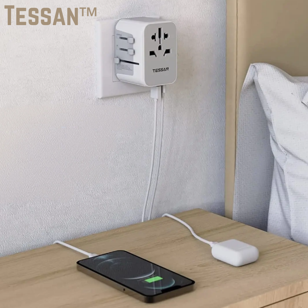 Tessan™ Universal-Reisestecker-Adapter