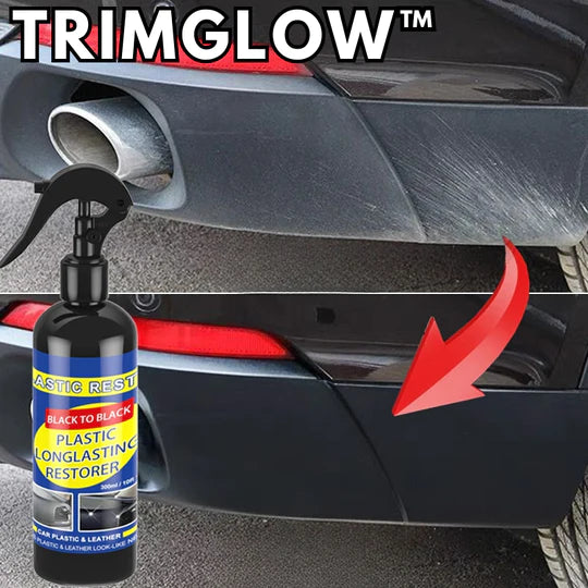 TrimGlow™ - Auto-Kunststoff-Restaurationsbeschichtungsspray (1+1 GRATIS)