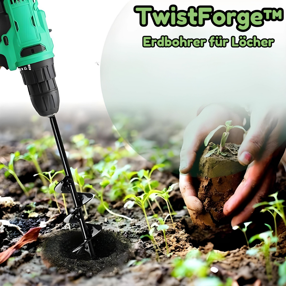 TwistForge™ - Erdbohrer für Löcher