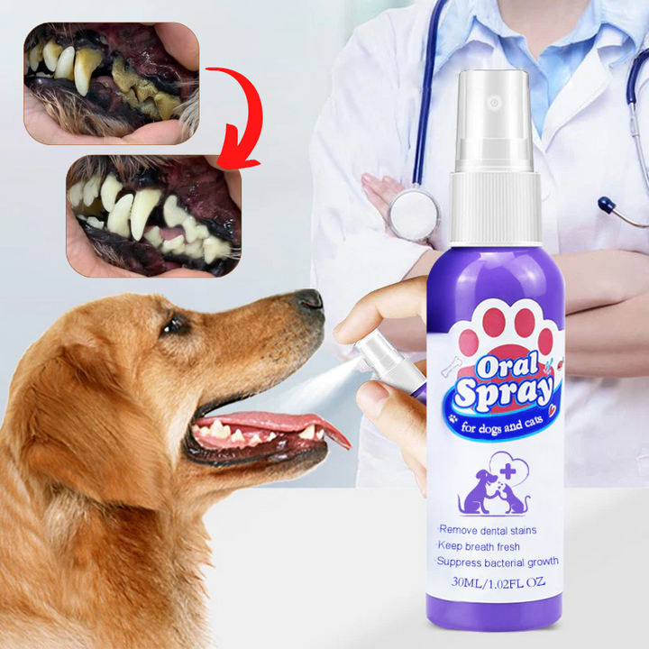 OralSpray™ - Mundspray für Haustiere (1+1 GRATIS)
