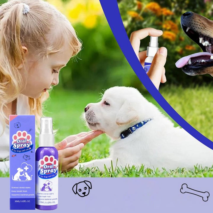 OralSpray™ - Mundspray für Haustiere (1+1 GRATIS)