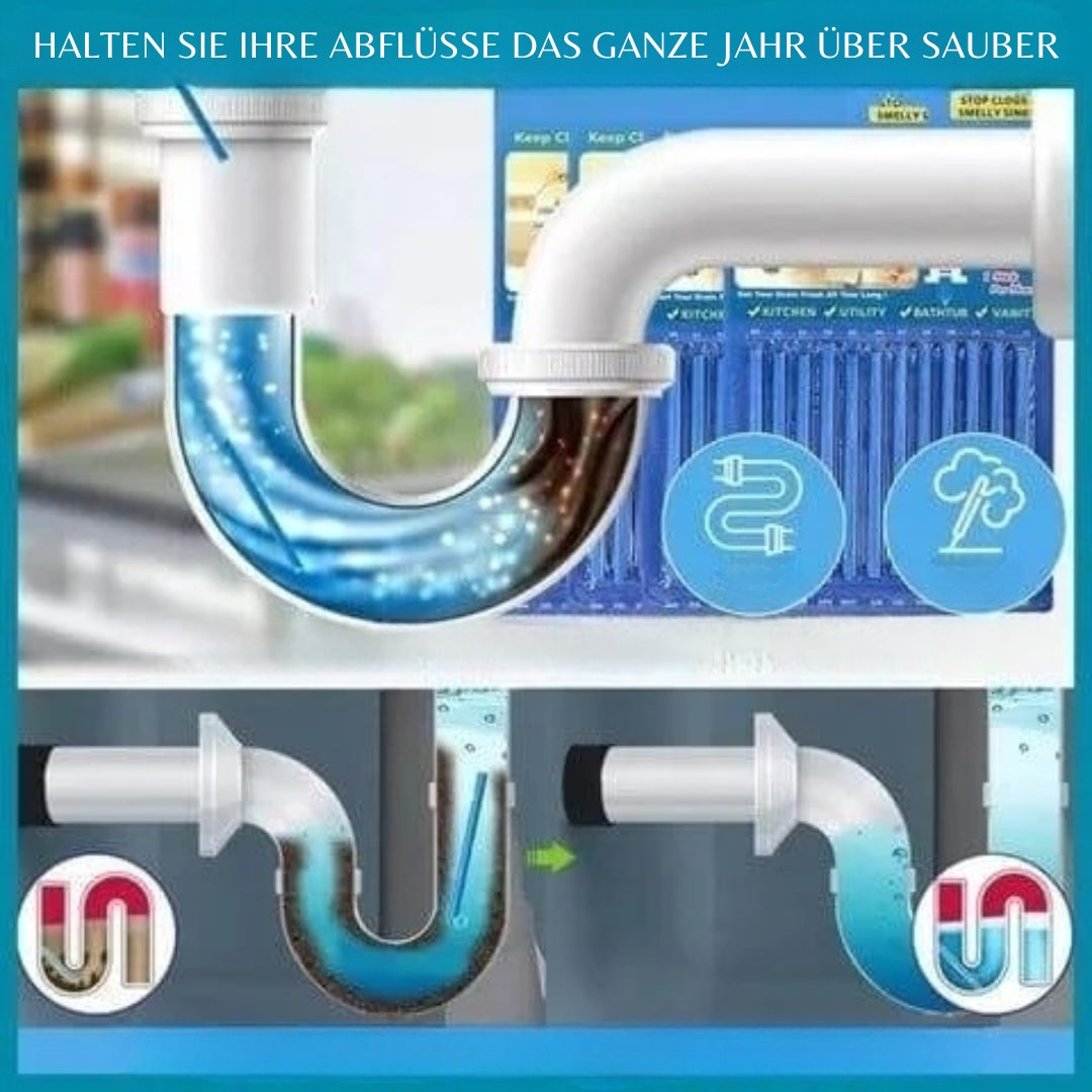 RapidFlow™ Mächtiger Abflussreiniger Stock (2 + 3 SATZ GRATIS)
