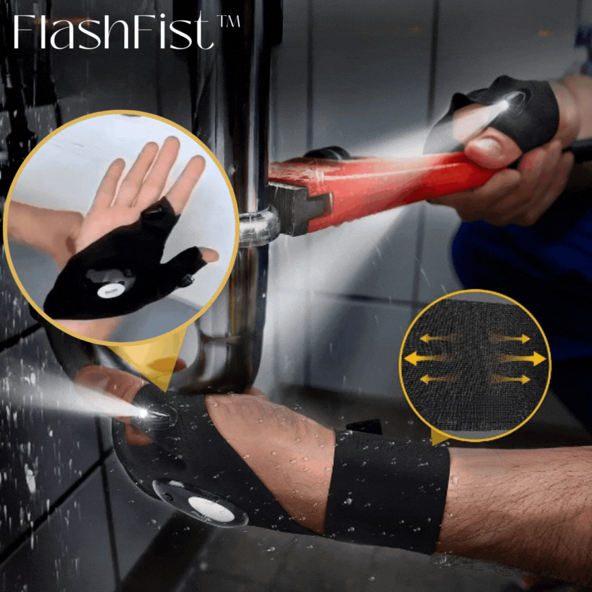 FlashFist™ LED-Handschuhe Paar (1+1 GRATIS)