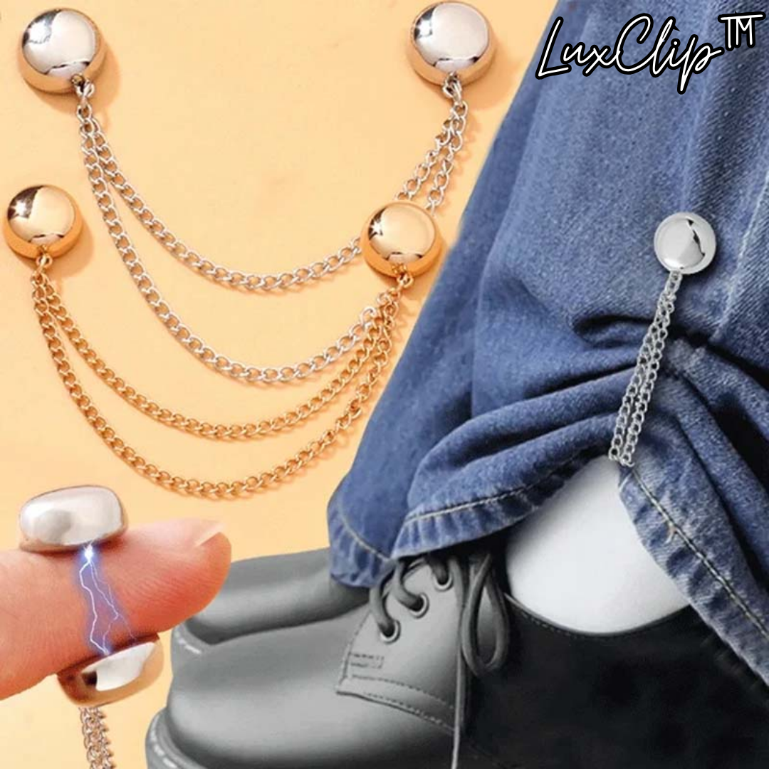 LuxClip™ Magnetische Kleidungsklammern (1+1 Satz GRATIS)