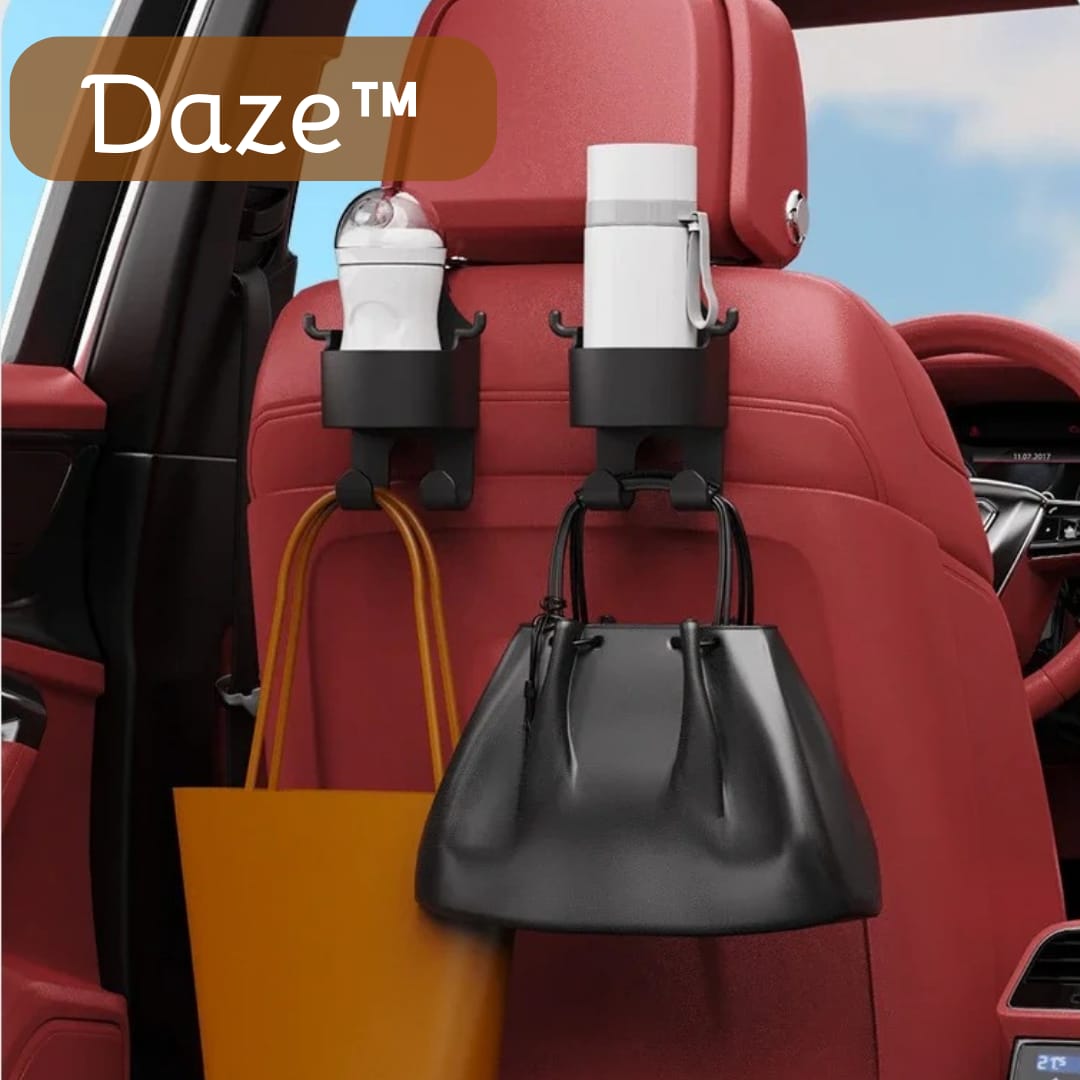 Daze - Multifunktionaler Haken für Autositz (1+1 GRATIS)