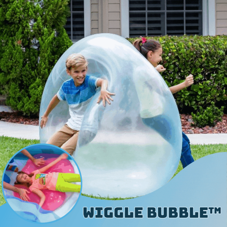 Wiggle Bubble™ Wassergefüllte Seifenblasenkugel (1+1 GRATIS)