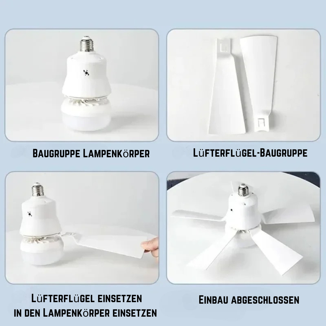 LumaFan™ Deckenventilator mit Licht