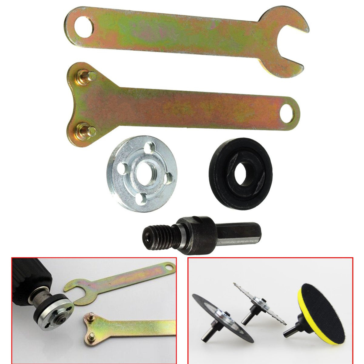 DrillFlex™ - Multifunktionale Bohrmaschinen-Adapter Set