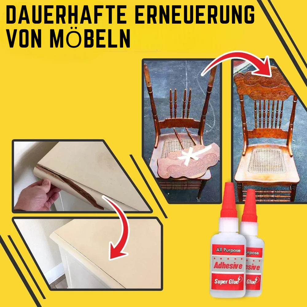 Bondix™ – Allzweck-Sekundenkleber (1+1 GRATIS)