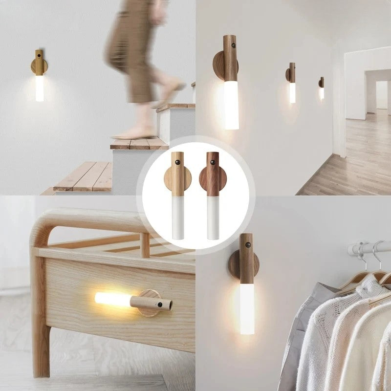 TwinkleWood™ - LED Holz USB Nachtlicht