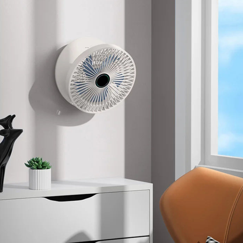 EcoWind™ - Wiederaufladbarer Tisch und Wandventilator