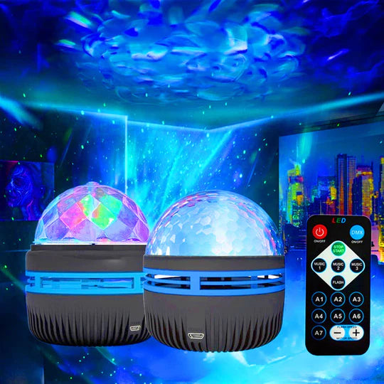 GalaxyBeam™ LED Star Projektor Nachtlicht