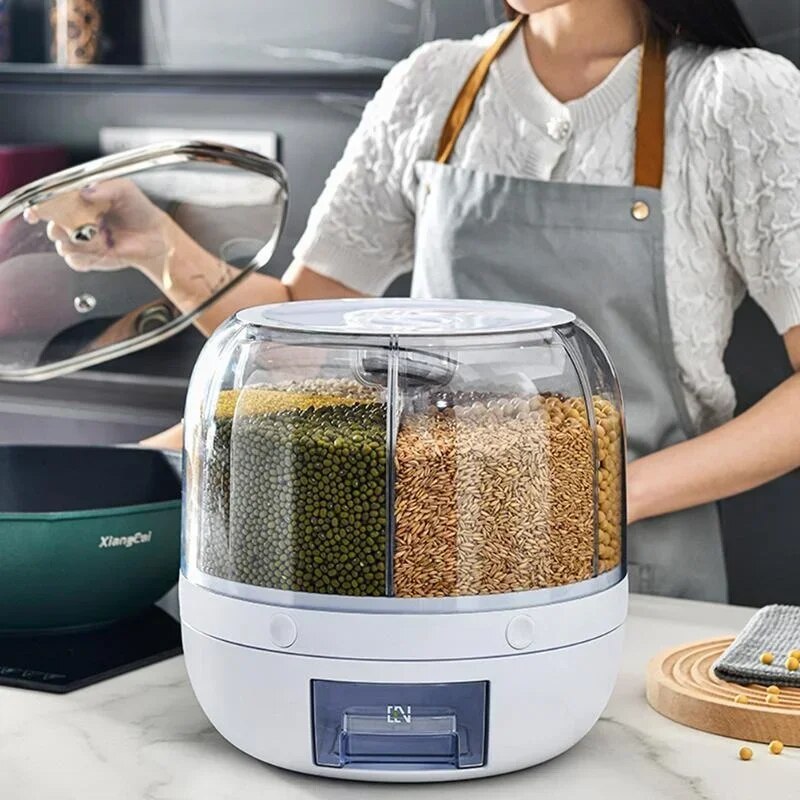 FlipTop™ - 6 in 1 Rotierender Lebensmittelspender