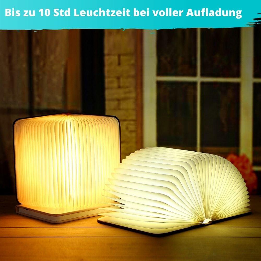 LumWood™ - 360° Buchlampe aus Holz