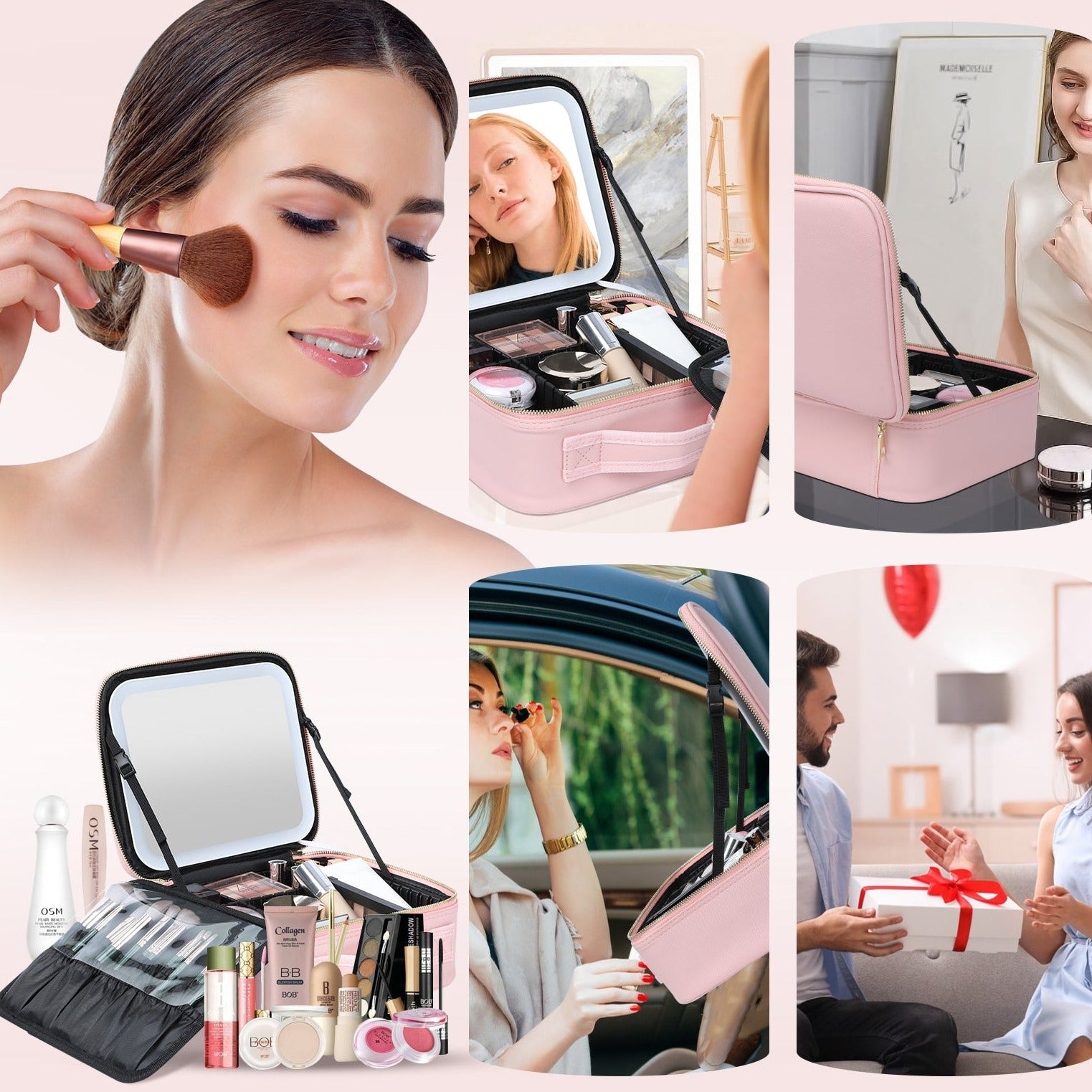 LumiCase™ - LED Spiegel Makeup Reisekoffer