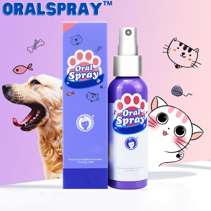 OralSpray™ - Mundspray für Haustiere (1+1 GRATIS)
