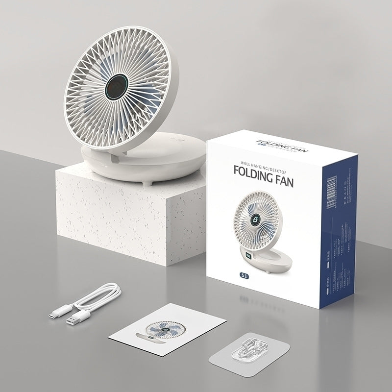 EcoWind™ - Wiederaufladbarer Tisch und Wandventilator