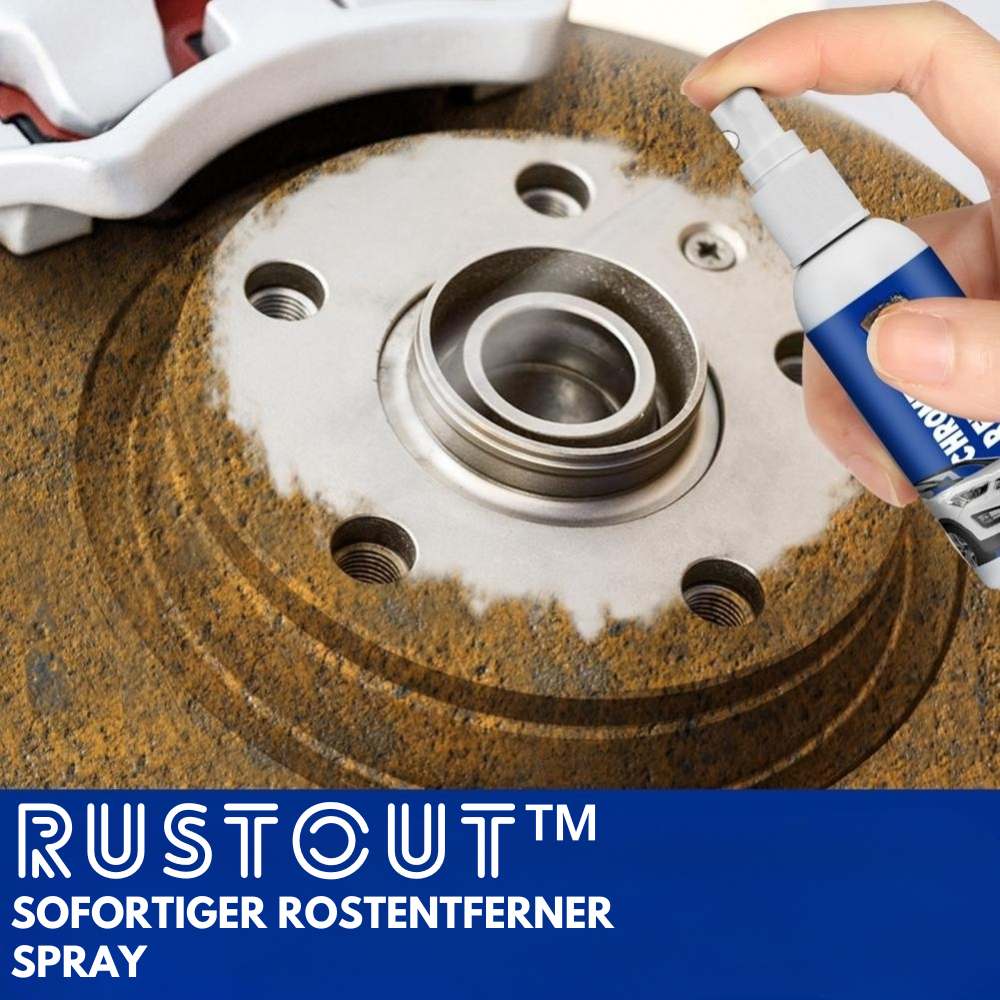 RustOut™ - Sofortiger Rostentferner Spray (1+1 GRATIS)