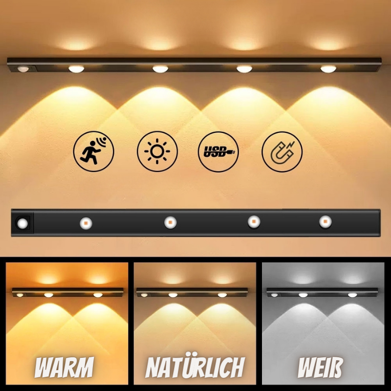SmartBeam™ - LED-Bewegungssensor-Schrankleuchte