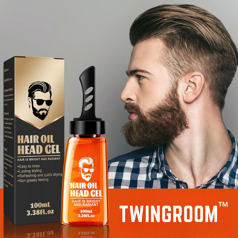 TwinGroom™ - 2-in-1 Haargel mit Kamm