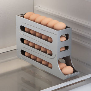 EggFlow™ - Automatisches Eier-Rollregal