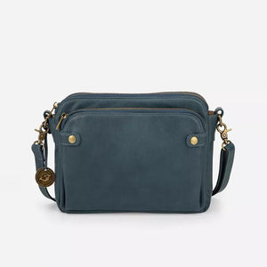 CrossBag™ - Dreilagige Crossbody Tasche Aus Leder