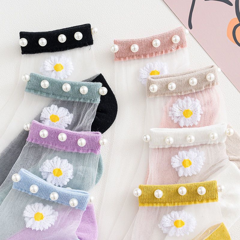 Pearly™ - Perlentransparente Socken (10 Paar Satz)