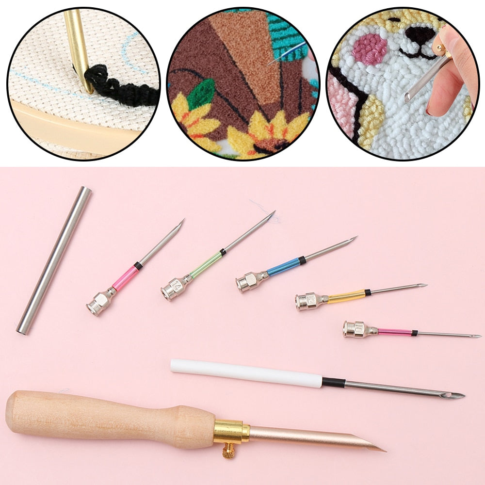 EasyStitch™ - Stickerei-Stanznadelset (11 teiliges Satz)