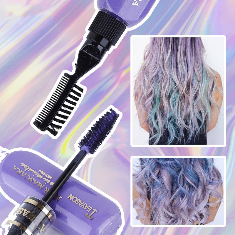 MermaidHair™ - Vorübergehende Haarfärbung Wimperntusche (Satz von 6 Stück)