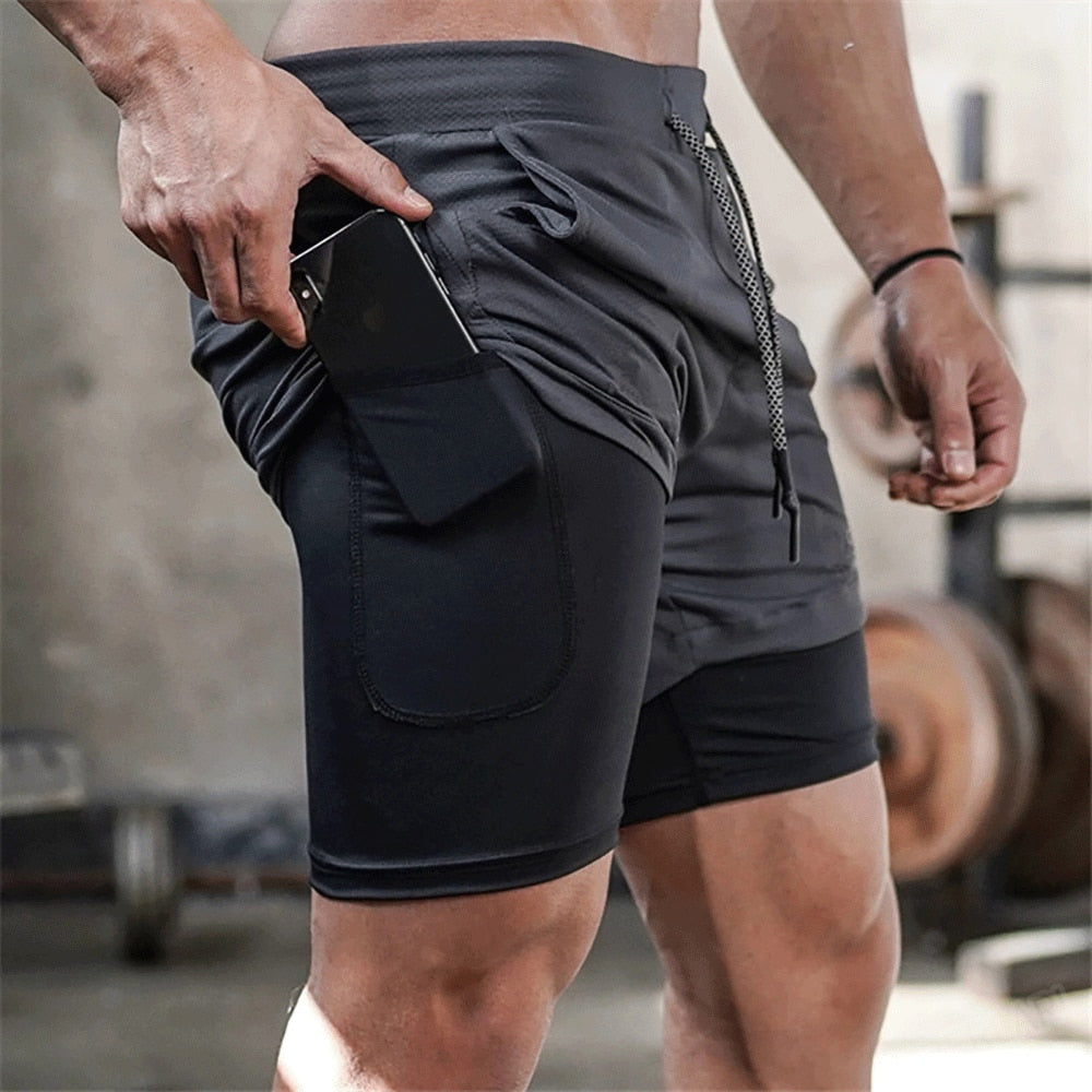 MaxShorts™ - 2 in 1 Kompressionsshorts