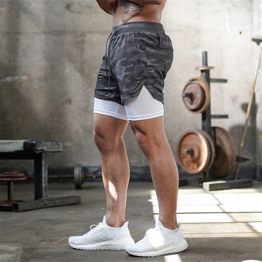 MaxShorts™ - 2 in 1 Kompressionsshorts