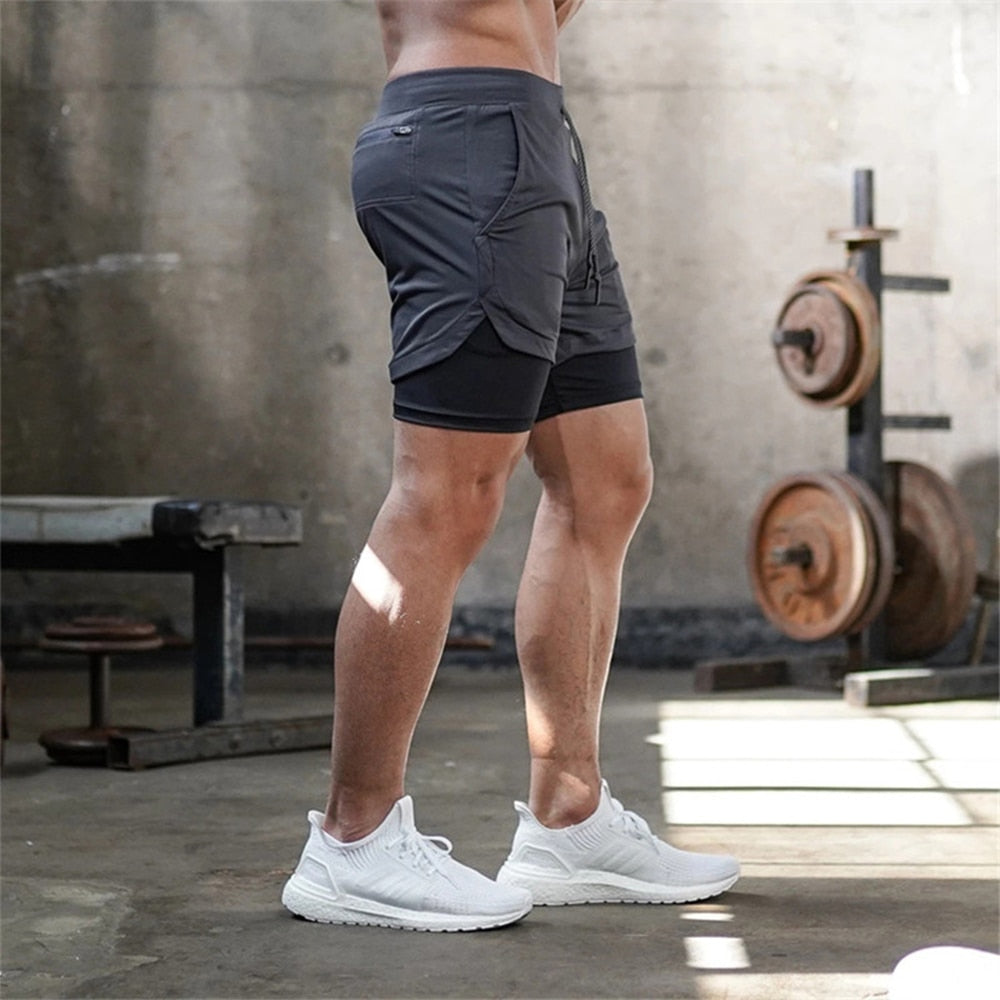MaxShorts™ - 2 in 1 Kompressionsshorts