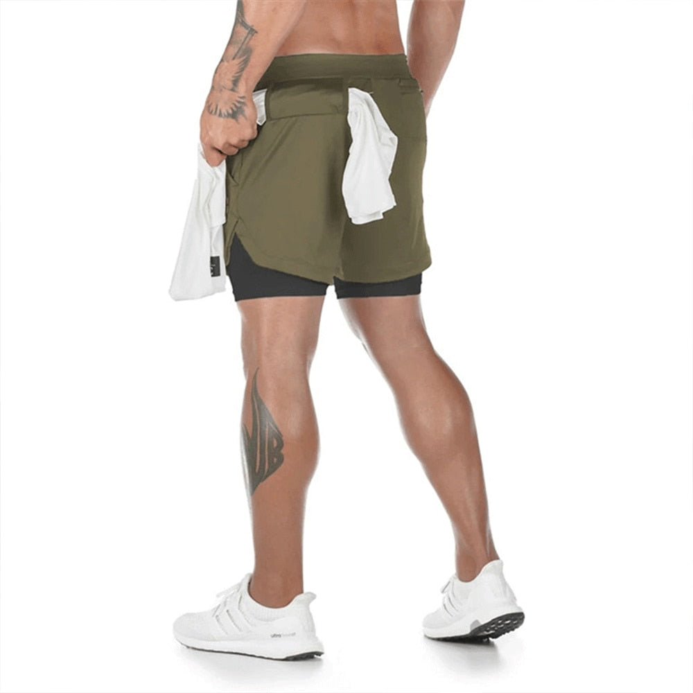 MaxShorts™ - 2 in 1 Kompressionsshorts