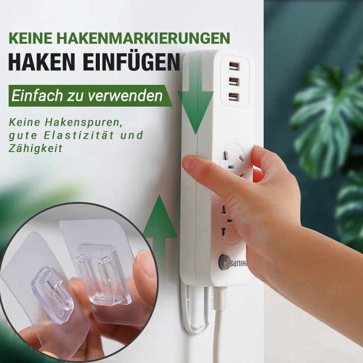 MaxHook™ - Doppelseitig klebende Wandhaken (6+6 GRATIS)