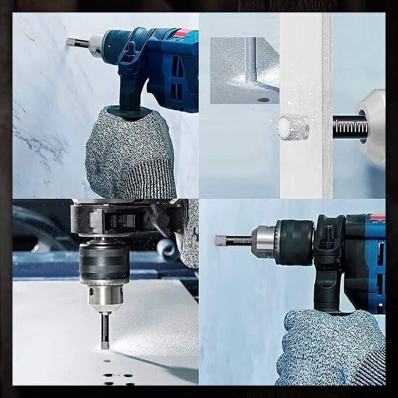 DrillDry™ - Gelötete Trockenbohrloch Bohrer (1+1 GRATIS)