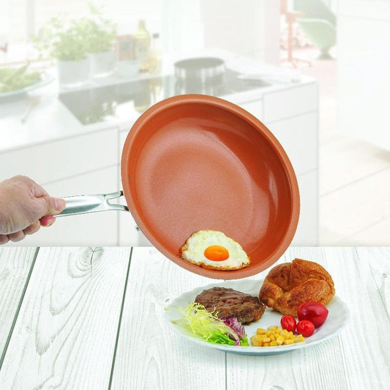 SuperPan™ - Antihaft-Bratpfanne aus Kupfer