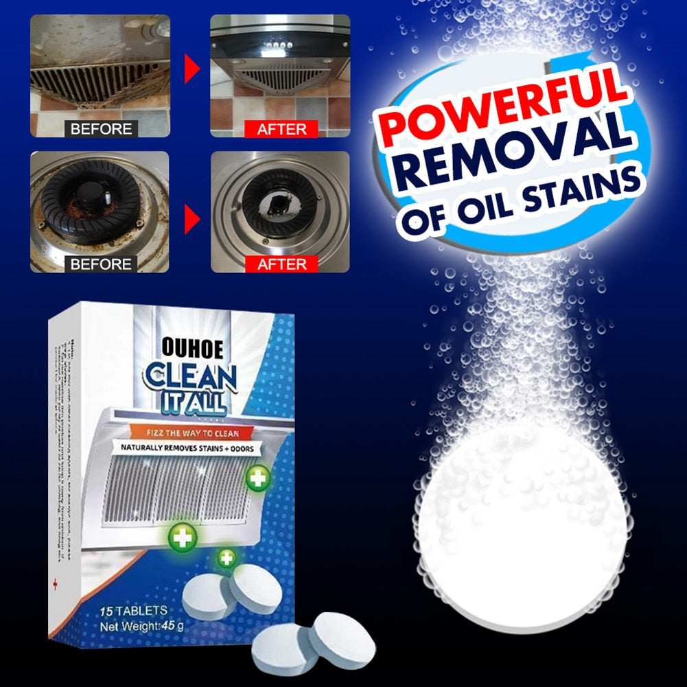 Clean It All™ - Schmierfett Reinigungstabletten