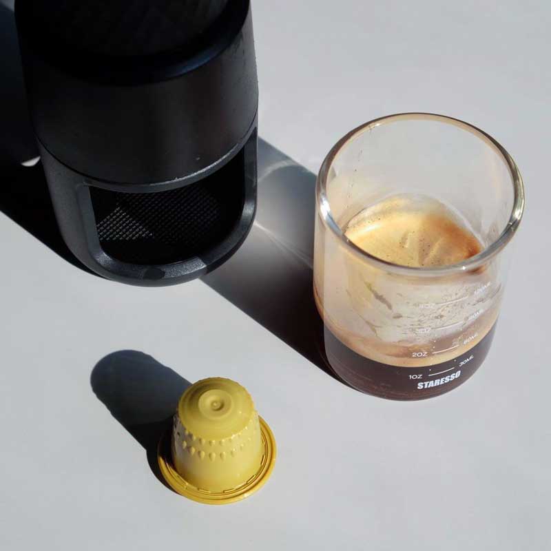 Coffresso™ - Tragbare Espressomaschine