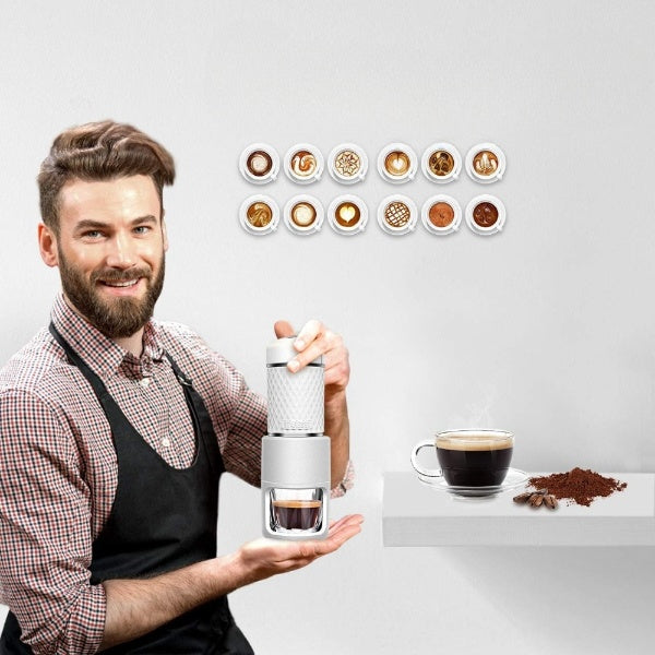 Coffresso™ - Tragbare Espressomaschine