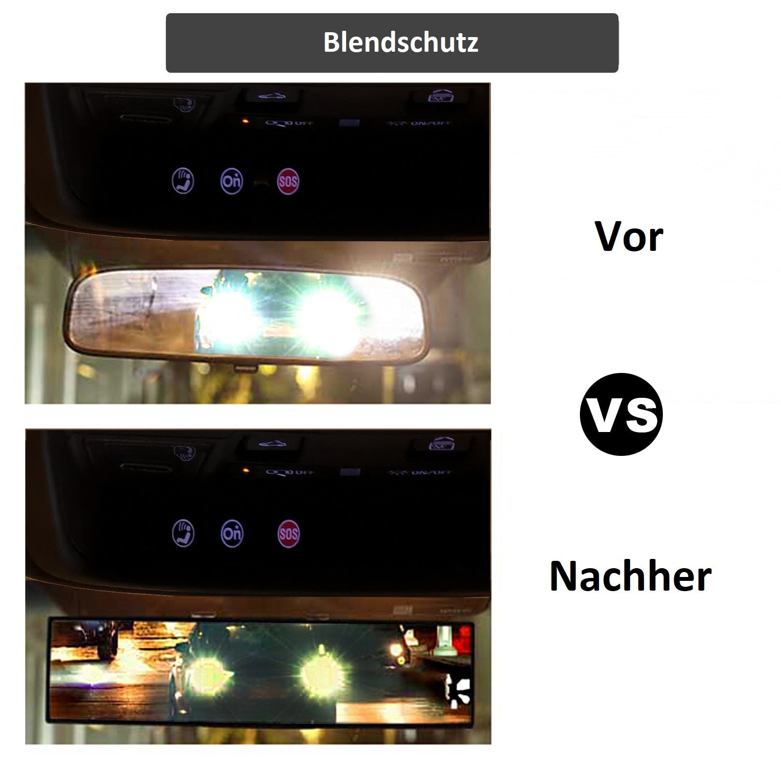 SafeDrive™ - Panoramarückspiegel
