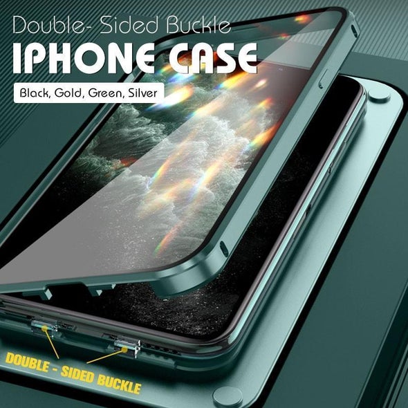 MaxCase™ - Doppelseitige Schnallen iPhone Tasche