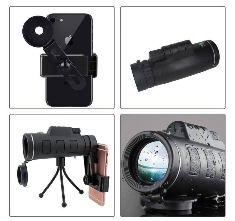 Bequee Monocular Telescope™ 12x50 High Power wasserdichtes Fogproo