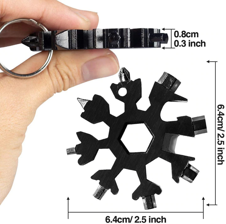 Saker Tool™ 18 in 1 Schneeflocken werkzeug (1+1 GRATIS)