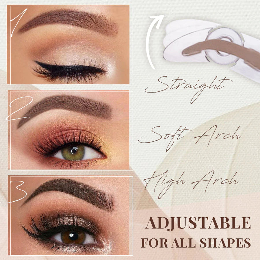 RealBrow™ Einstellbarer perfekter Augenbrauen stempel