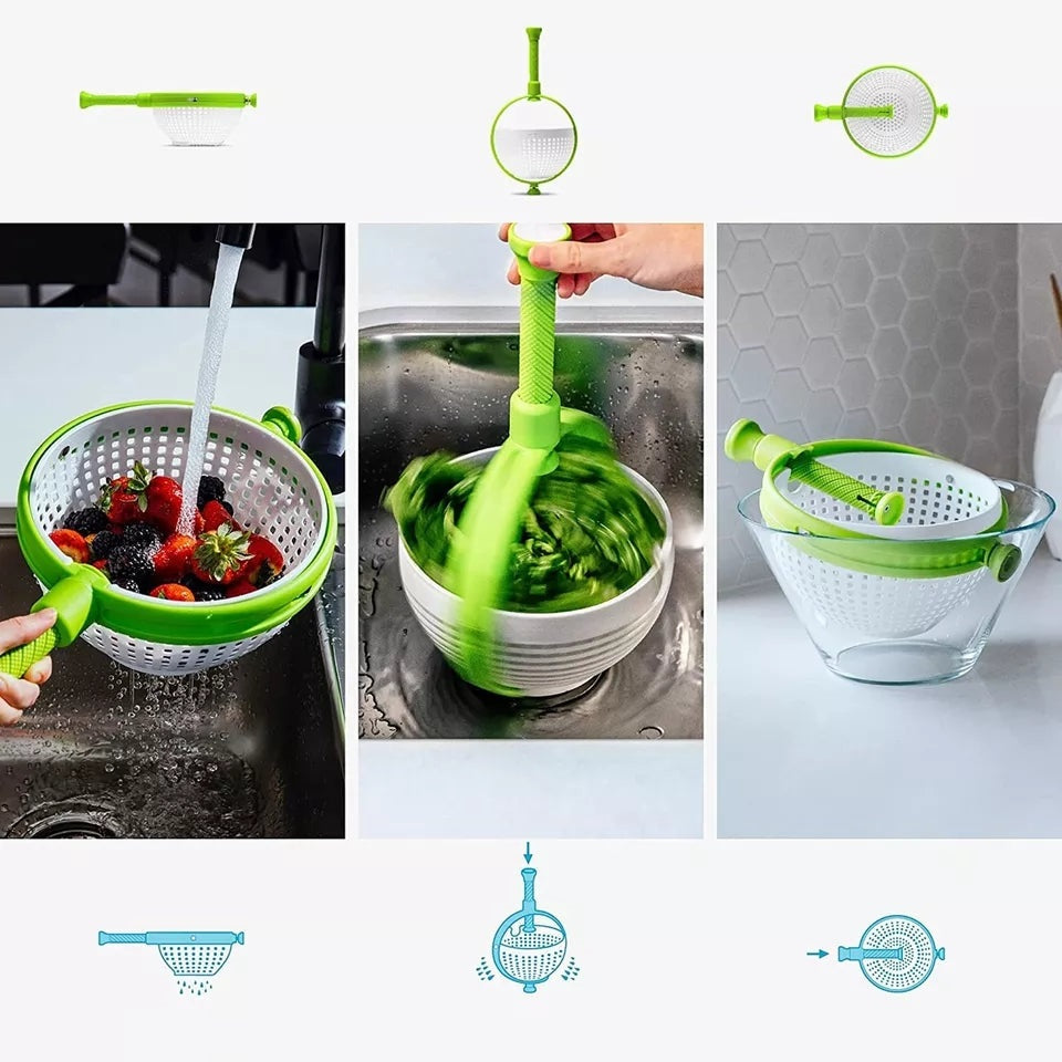 Spina™ - Spinnender Salatkorb