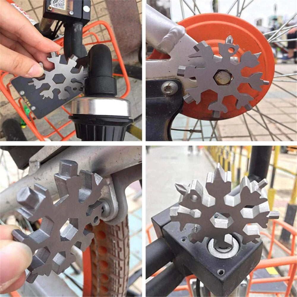 Saker Tool™ 18 in 1 Schneeflocken werkzeug (1+1 GRATIS)