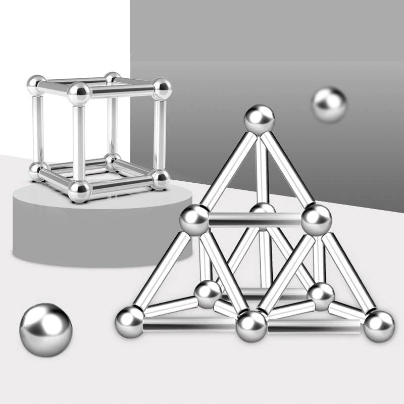 Creative Fun™ DIY Magnetische Stäbe und Kugeln