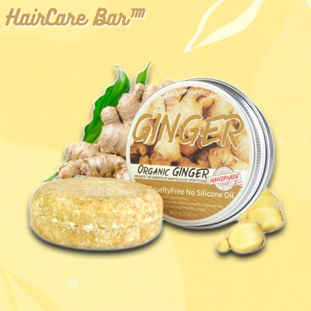 HairCare Bar™️ Ingwer Haarwuchs Shampoo Bar (1+1 GRATIS)
