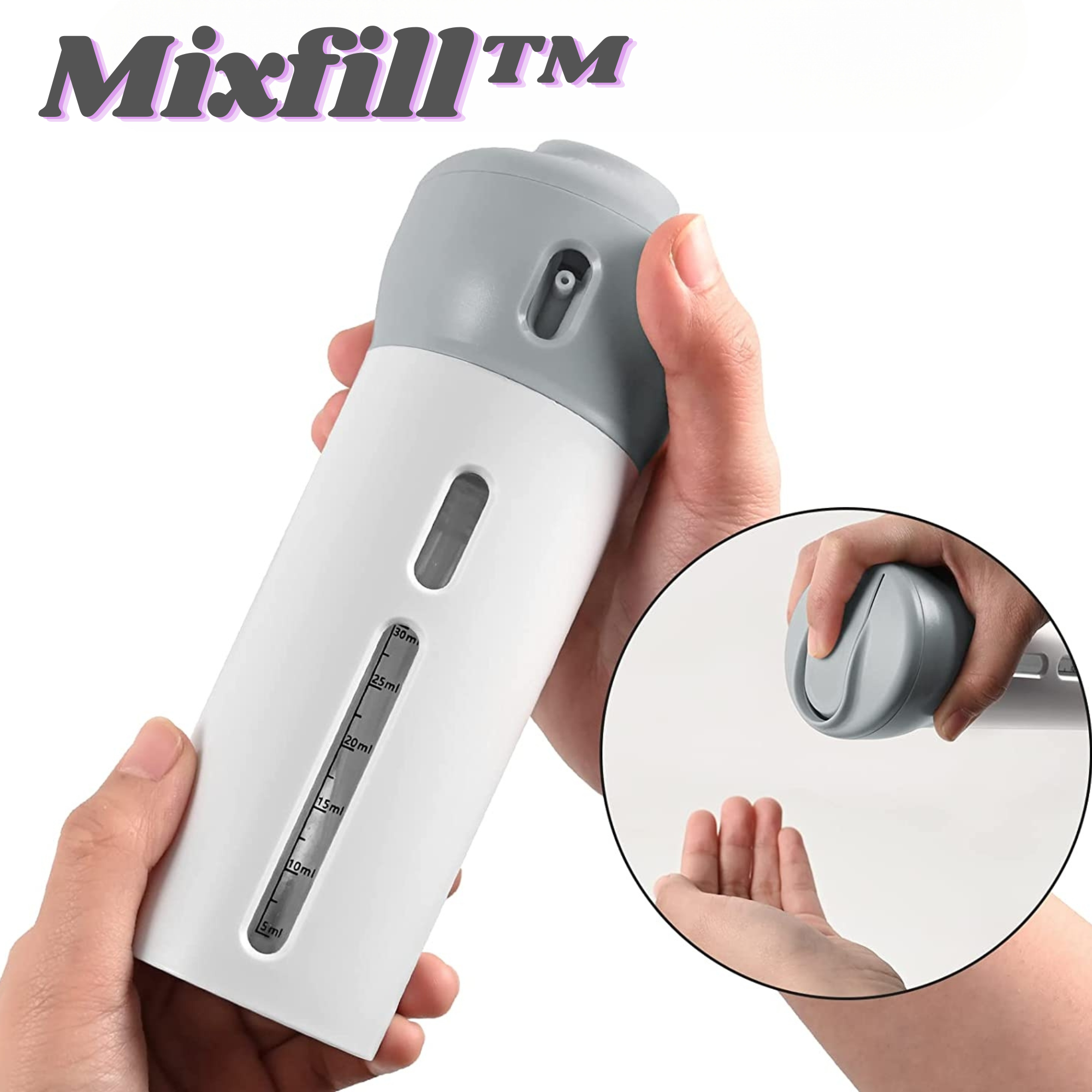 Mixfill™️ I 4 in 1 Reisespender